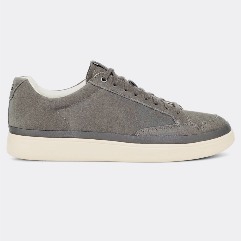 Ugg Men’s South Bay Low Sneaker walking size 9 Gray suede canvas laces
